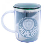Caneca Térmica Palmeiras C Tampa 450ml