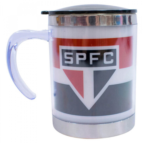 Caneca Térmica São Paulo Com Tampa 450ml
