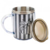 Caneca Térmica Santos Com Tampa 450ml