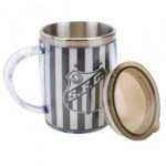 Caneca Térmica Santos Com Tampa 450ml