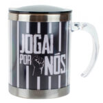 Caneca Térmica Corinthians Com Tampa 450ml