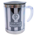 Caneca Térmica Corinthians C Tampa 450ml