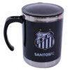 Caneca Térmica Logo Santos Com Tampa 450ml