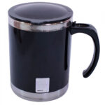 Caneca Térmica Logo Santos Com Tampa 450ml