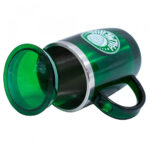 Caneca Térmica Logo Palmeiras Com Tampa 450ml
