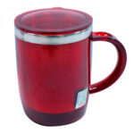Caneca Térmica São Paulo Redonda Com Tampa 450ml