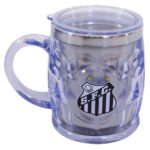 Caneca Térmica Santos Com Tampa 500ml