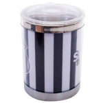 Caneca Térmica Santos Listra Com Tampa 450ml