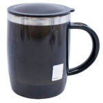 Caneca Térmica Santos Com Tampa Logo 450ml