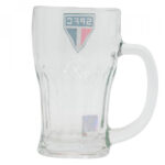 Caneca De Vidro São Paulo Com Abridor Garrafas 450ml