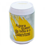 Chaveiro De Bichinho Santos Dentro Da Lata De Metal