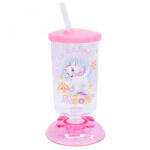 Copo Articulado Com Canudo Gata Marie 250ml