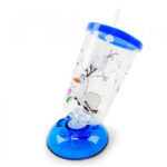 Copo Articulado Com Canudo Olaf Frozen 250ml