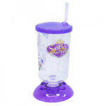 Copo Articulado Com Canudo Princesinha Sofia 250ml