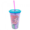 Copo Canudo Sereia Ariel 450ml