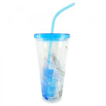 Copo Com Cubos De Gelo 600ml Frozen