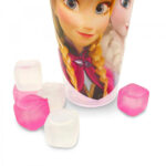 Copo Com Cubos De Gelo Anna E Elsa 600ml Frozen