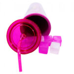 Copo Com Cubos De Gelo Princesas Rosas 600ml