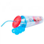 Copo Com Cubos De Gelo Sereia Ariel 600ml