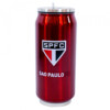 Copo De Inox São Paulo Com Canudo 350ml