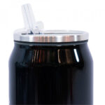 Copo De Inox Com Canudo Corinthians 350ml