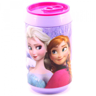 Copo Estilo Lata Anna E Elsa 350ml Frozen