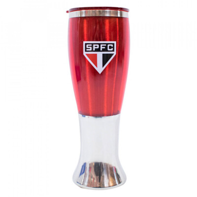 Copo De Cerveja São Paulo Inox 430ml