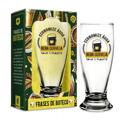 Copo Munich Economize Água Beba Cerveja