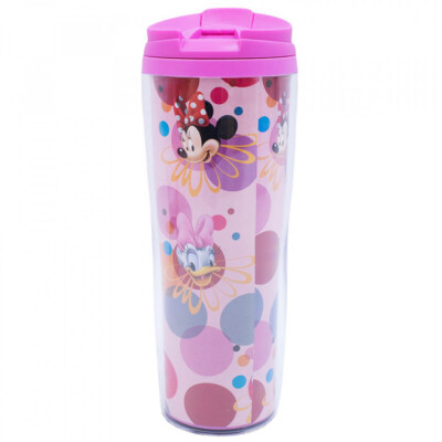 Copo Rosa Térmico Minnie 450ml