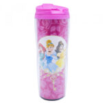 Copo Rosa Térmico Princesas 450ml