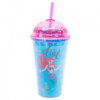 Copo Tampa Oval Sereia Ariel 450ml