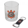 Copo De Vidro Com Abridor Garrafas Corinthians 250ml