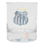 Copo Santos De Vidro Abridor Garrafas 250ml