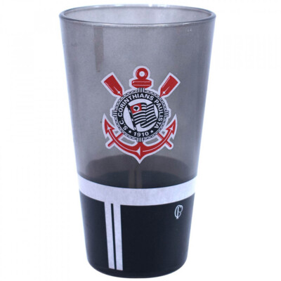 Copo Vidro Grosso Corinthians 475ml