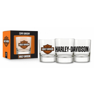 Copo Whisky Harley Davidson