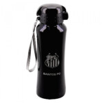 Garrafa De Inox Santos Com Tampa De Plástico 650ml