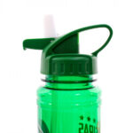 Garrafa De Plástico Palmeiras Com Canudo Retrátil 700ml