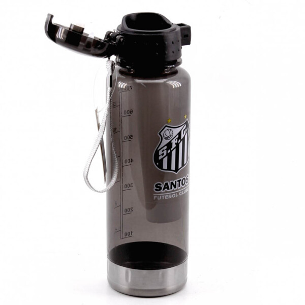 Garrafa De Plástico Santos Com Tubo Congelante 750ml