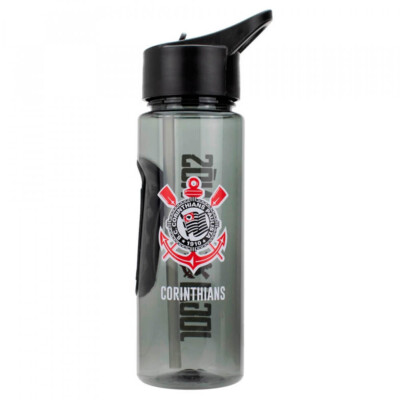 Garrafa Plástico Canudo 700ml