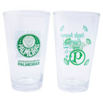 Conjunto De 2 Copos De Vidro Palmeiras 475ml