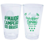 Conjunto De 2 Copos De Vidro Palmeiras 475ml