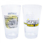 Conjunto Santos De 2 Copos De Vidro 475ml