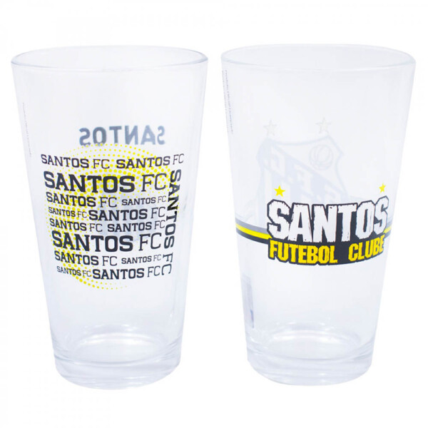 Conjunto Santos De 2 Copos De Vidro 475ml