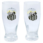 Conjunto Santos 2 Copos De Cerveja 350ml