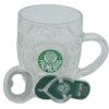 Conjunto Palmeiras Caneca De Vidro E Abridor 280ml