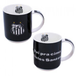 Conjunto Santos Com 2 Canecas De Porcelana 270ml