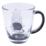 Conjunto Caneca De Vidro Com Abridor De Garrafas Corinthians 370ml