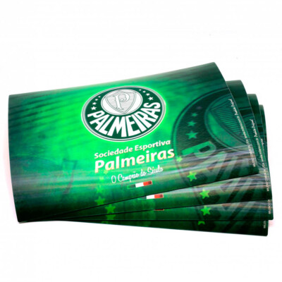 Jogo Americano Palmeiras 3d 4 Peças