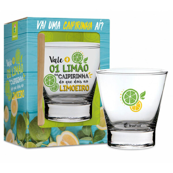 Kit Caipirinha Mais Vale 1 Limão Na Caipirinha Que