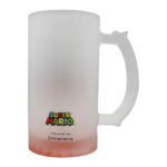 Kit Com 2 Canecas De Chop Mario E Luigi 450ml